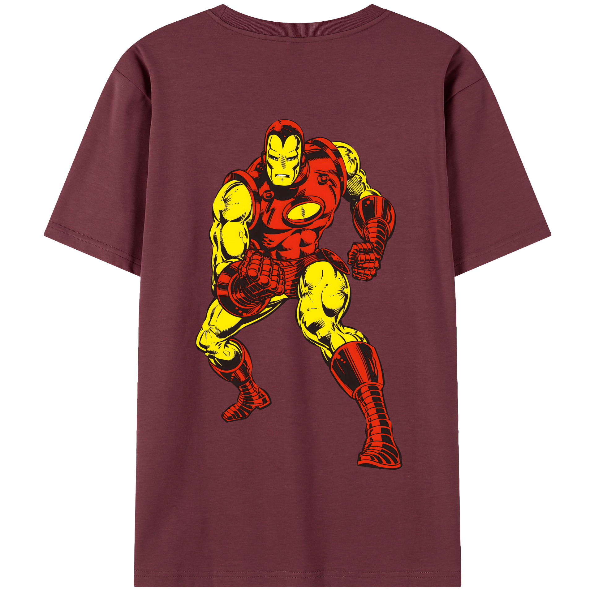 （画像用） アベンジャーズ The Avengers 綿100％半袖Tシャツ（背面プリント）